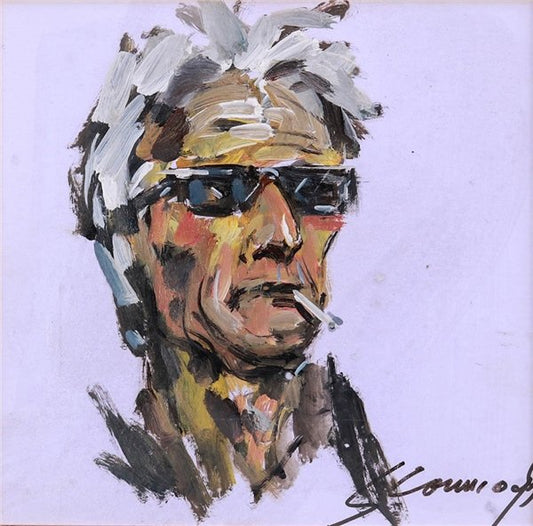 Camcıoğlu Portresi Yağlı Boya Tablosu