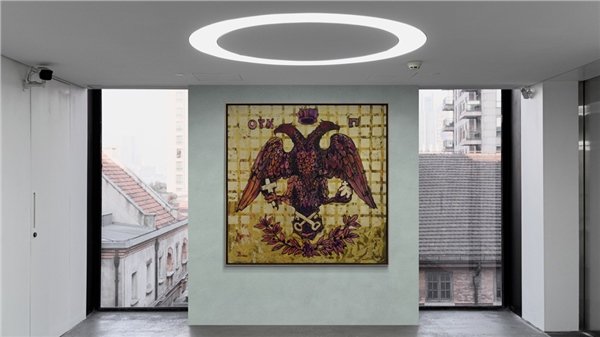 Çift Başlı Kartal Yağlı Boya Tablosu Simurg Sanatevi