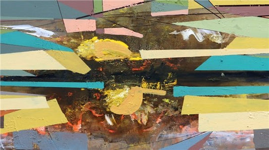 Modern Bakış Yağlı Boya Tablosu Simurg Sanatevi