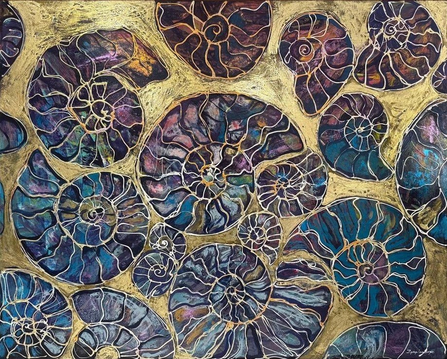 Denizin Hatıraları Yağlı Boya Tablosu