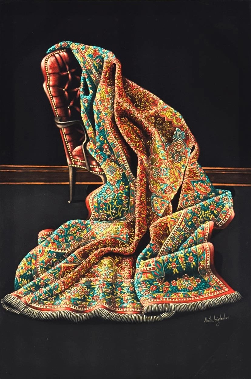 Desenlerin Hafızası Yağlı Boya Tablosu