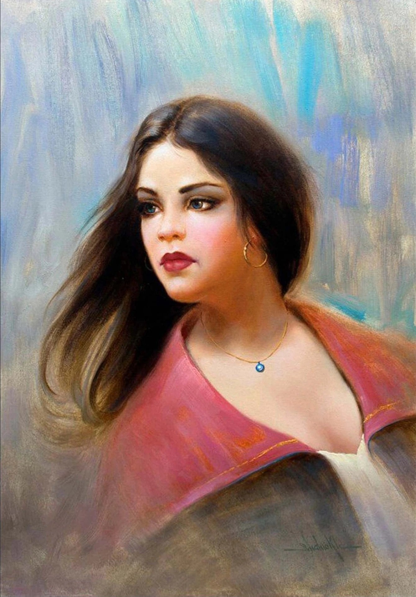 Esmer Yağlı Boya Tablosu