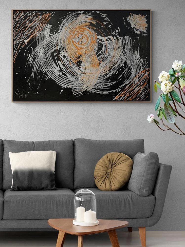 Gizli Yollar Yağlı Boya Tablosu Simurg Sanatevi