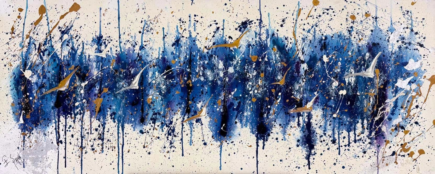 Gökyüzü Düşü Yağlı Boya Tablosu