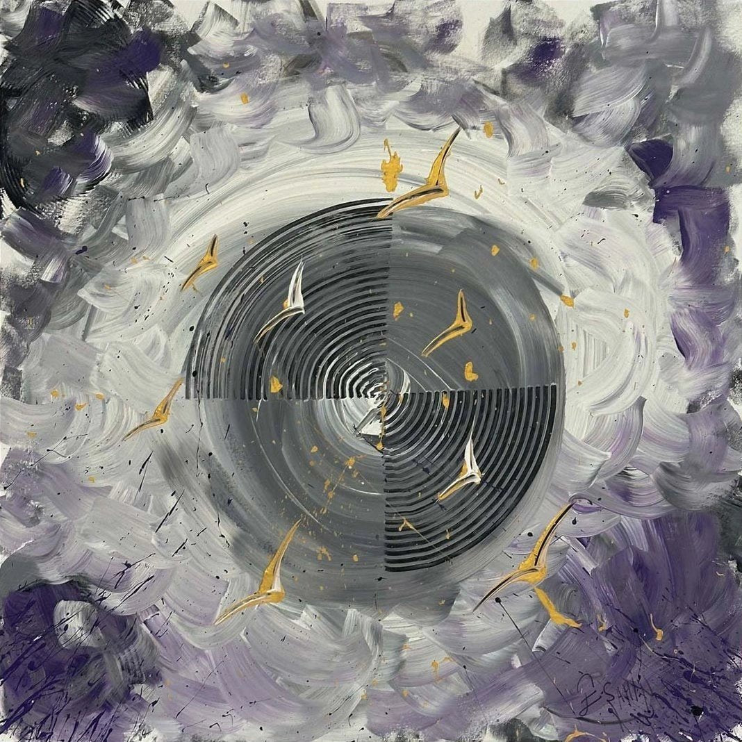 Gökyüzü Hikayesi Yağlı Boya Tablosu