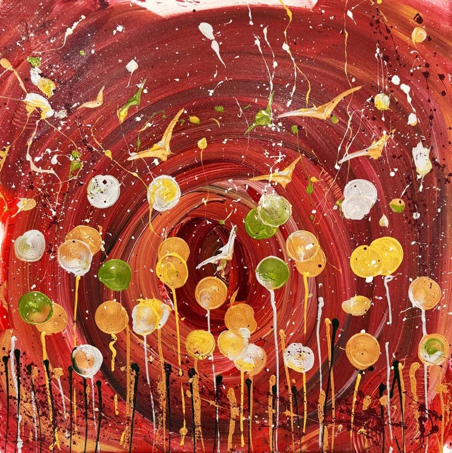 İçsel Bahar Yağlı Boya Tablosu