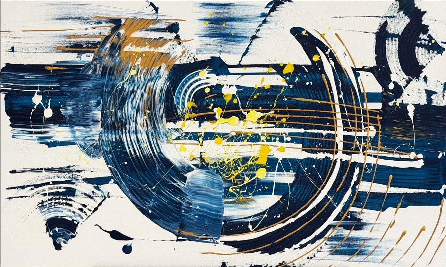 Işıkla Çatışma Yağlı Boya Tablosu