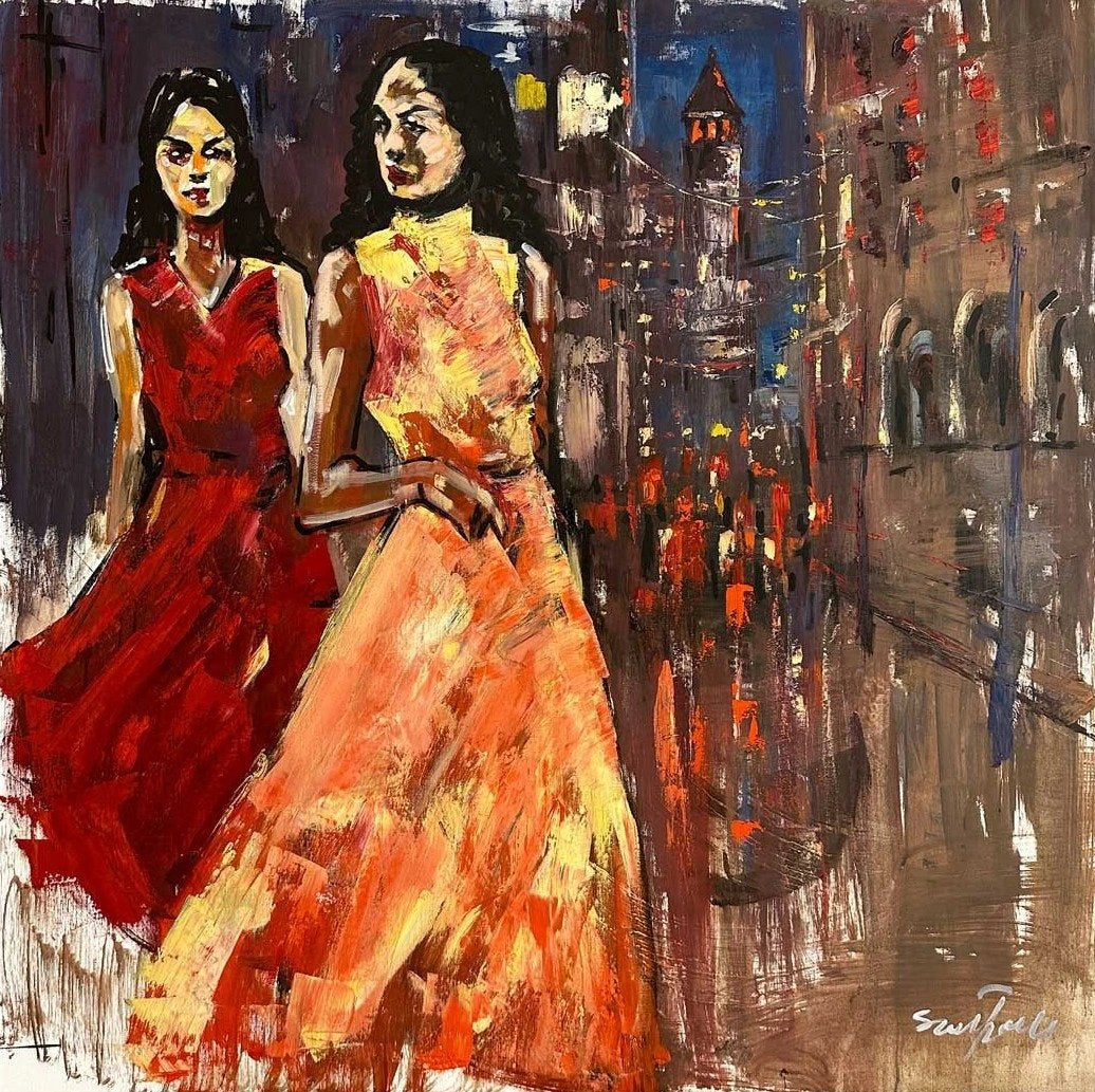 İyi Arkadaşlar Yağlı Boya Tablosu