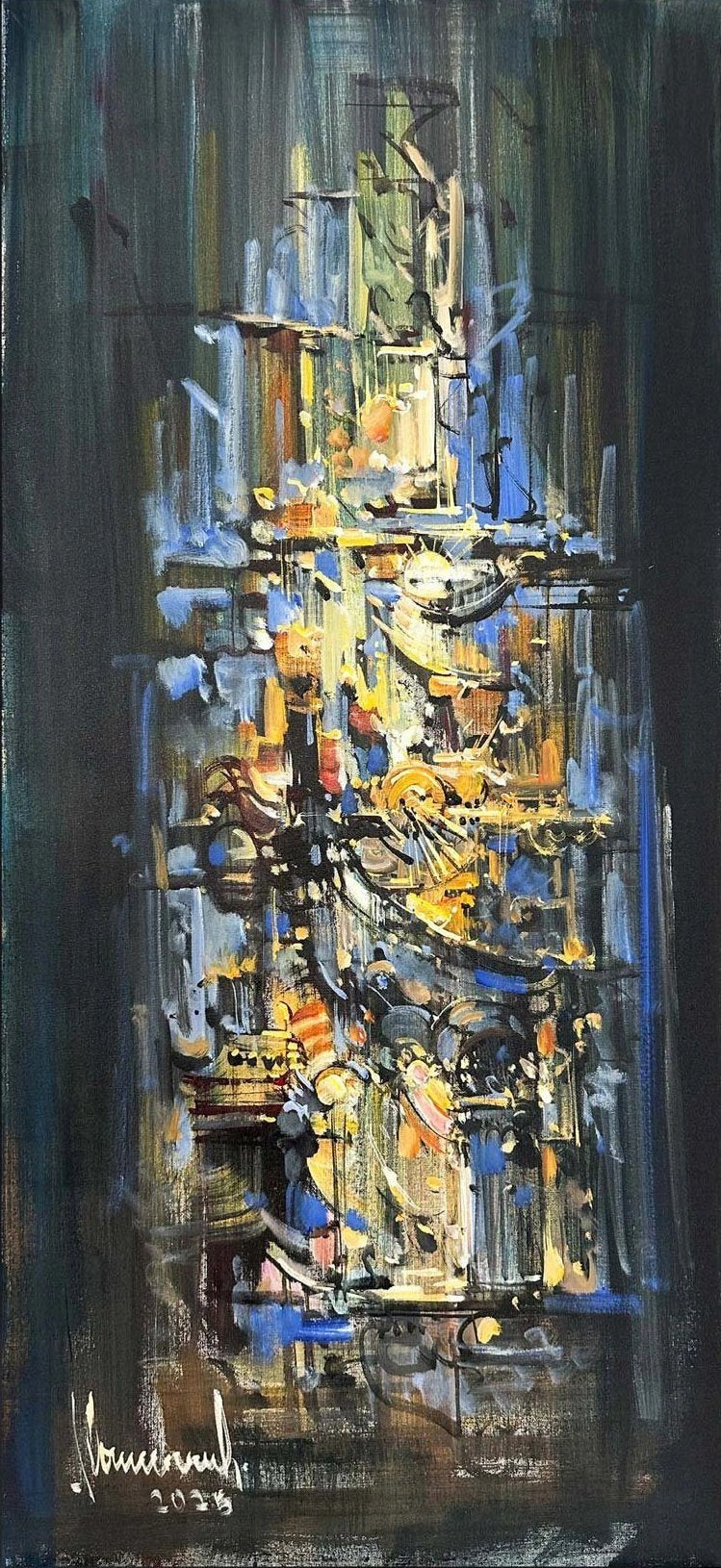 Kaos ve Denge Yağlı Boya Tablosu