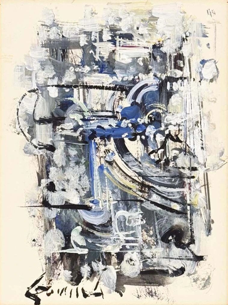 Kaosun Ritmi Yağlı Boya Tablosu