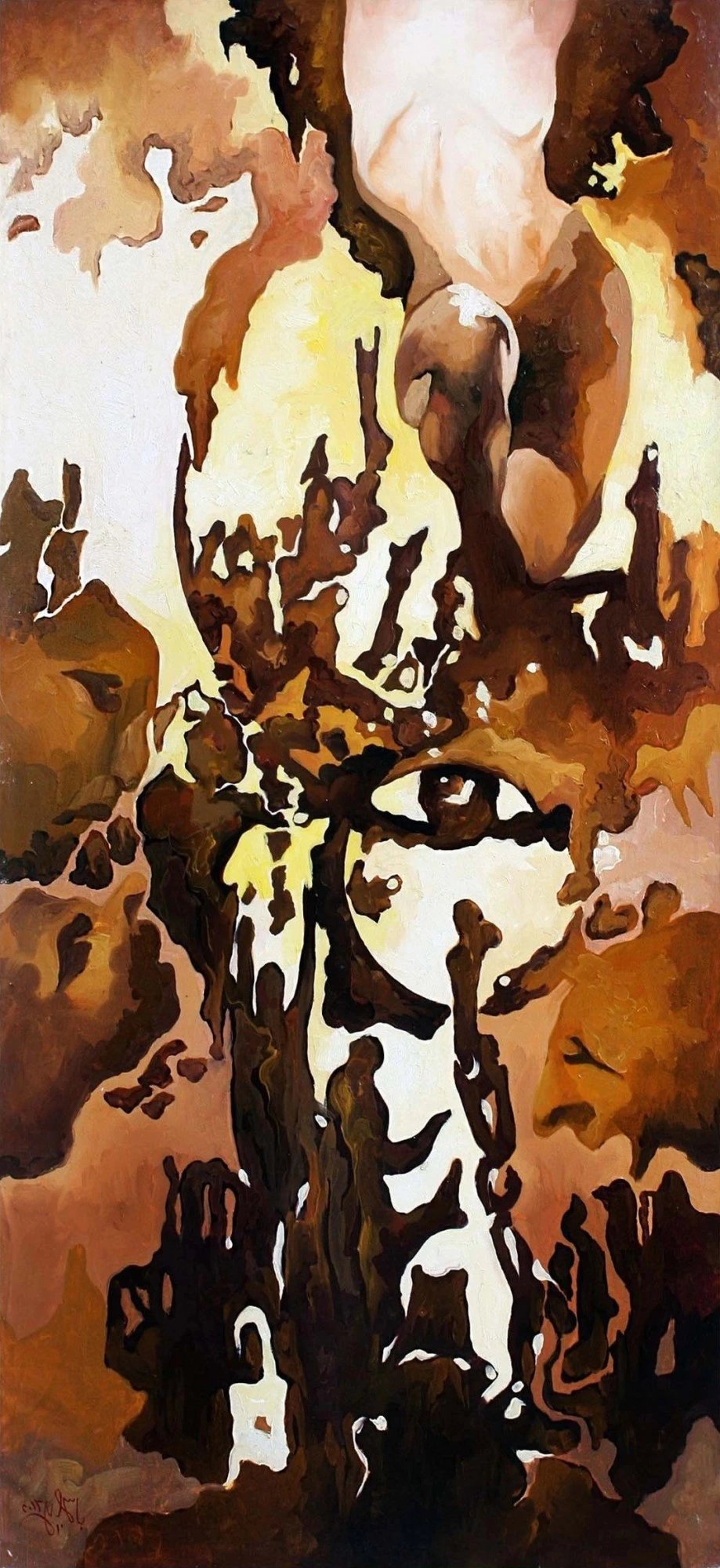 Karmaşık Yağlı Boya Tablosu