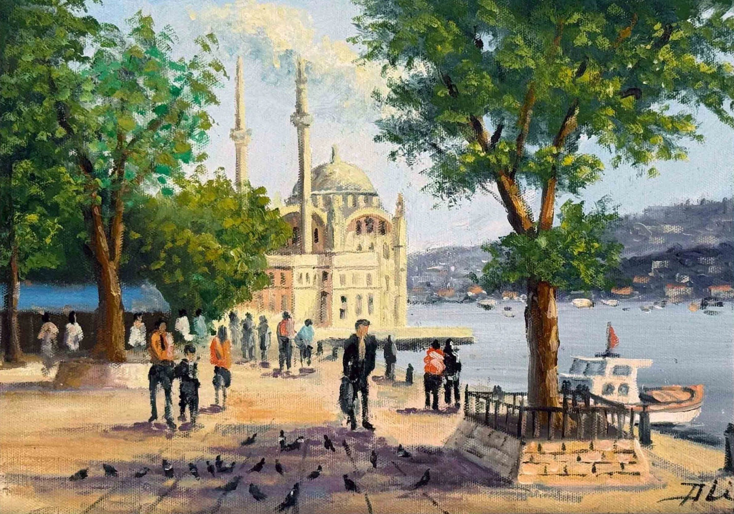 Ortaköy Yağlı Boya Tablosu