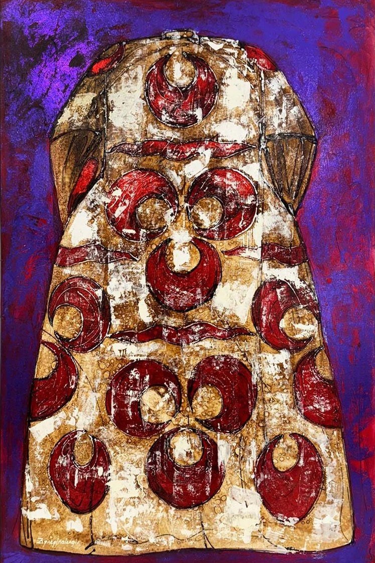 Osmanlı Kaftanı Yağlı Boya Tablosu