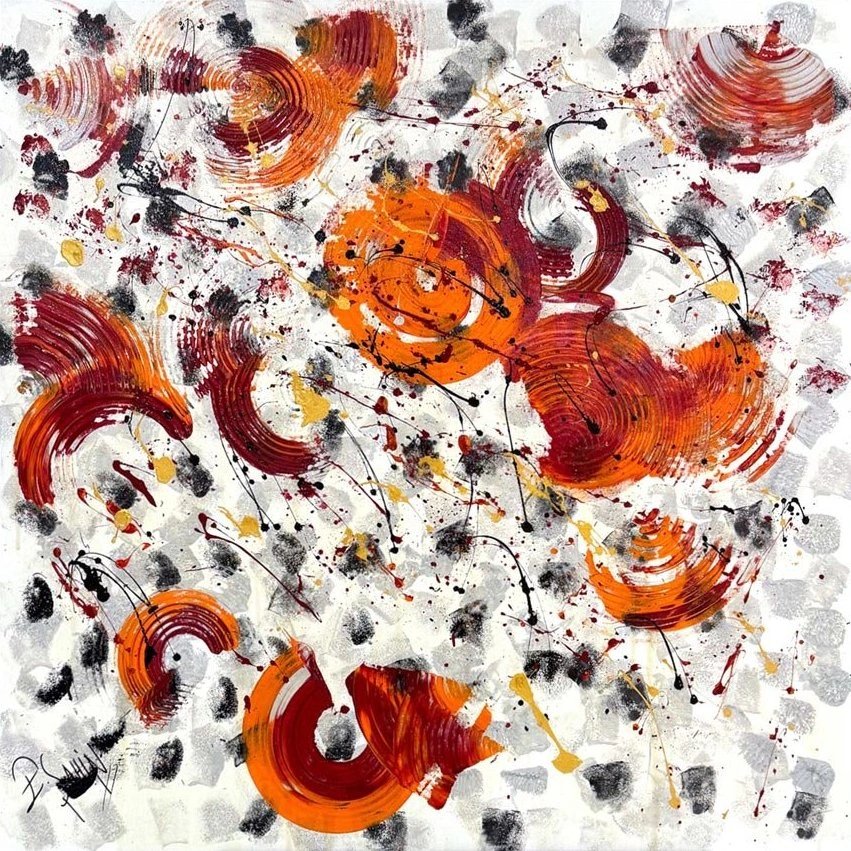 Ruh Çemberi Yağlı Boya Tablosu