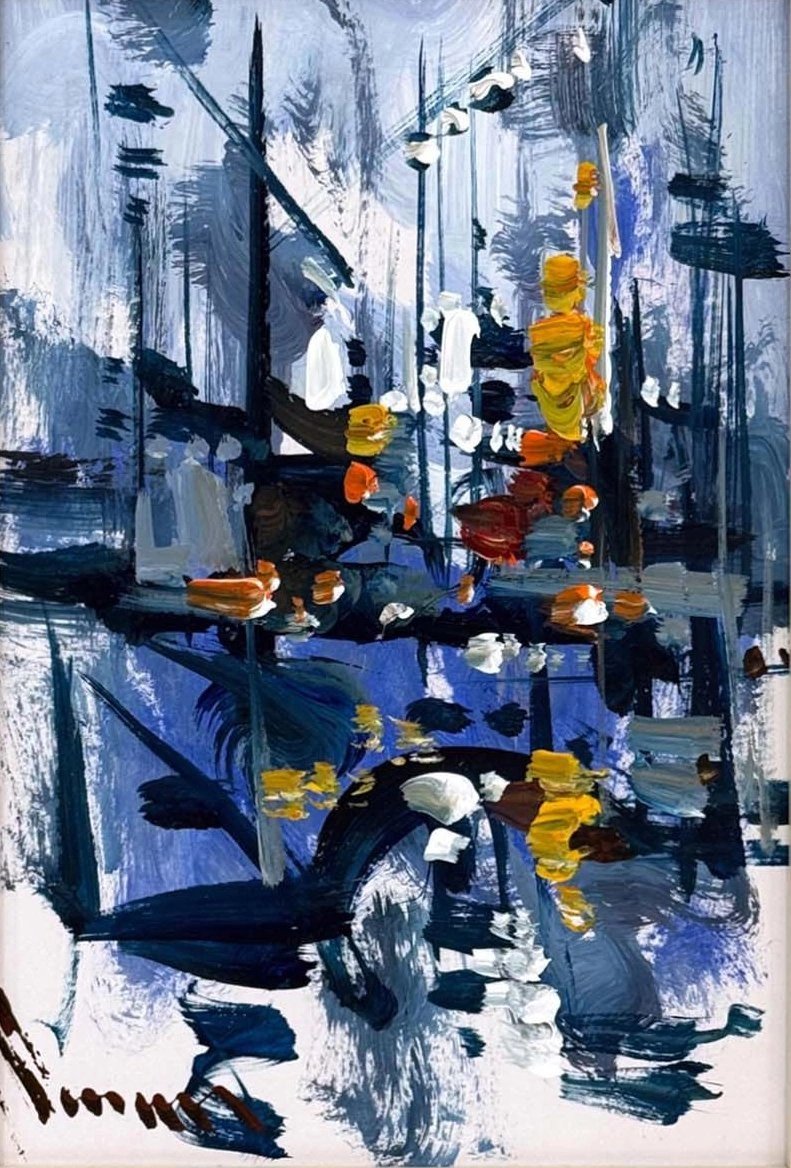 Rüzgarın İzleri Yağlı Boya Tablosu