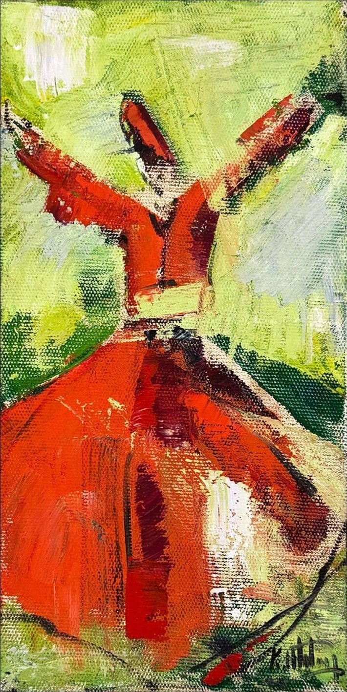 Semada Sessizliği Yağlı Boya Tablosu