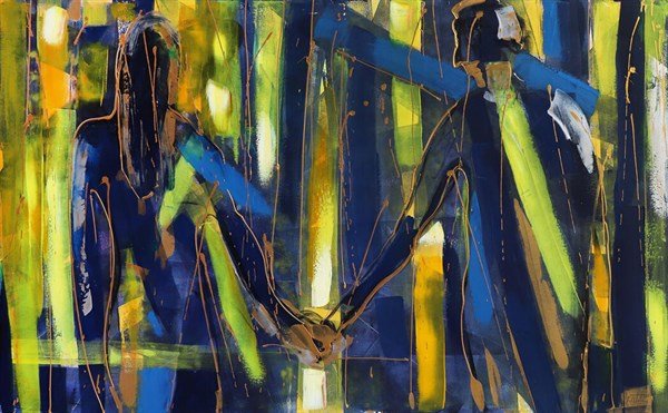 Sen ve Ben-İkimiz Yağlı Boya Tablosu