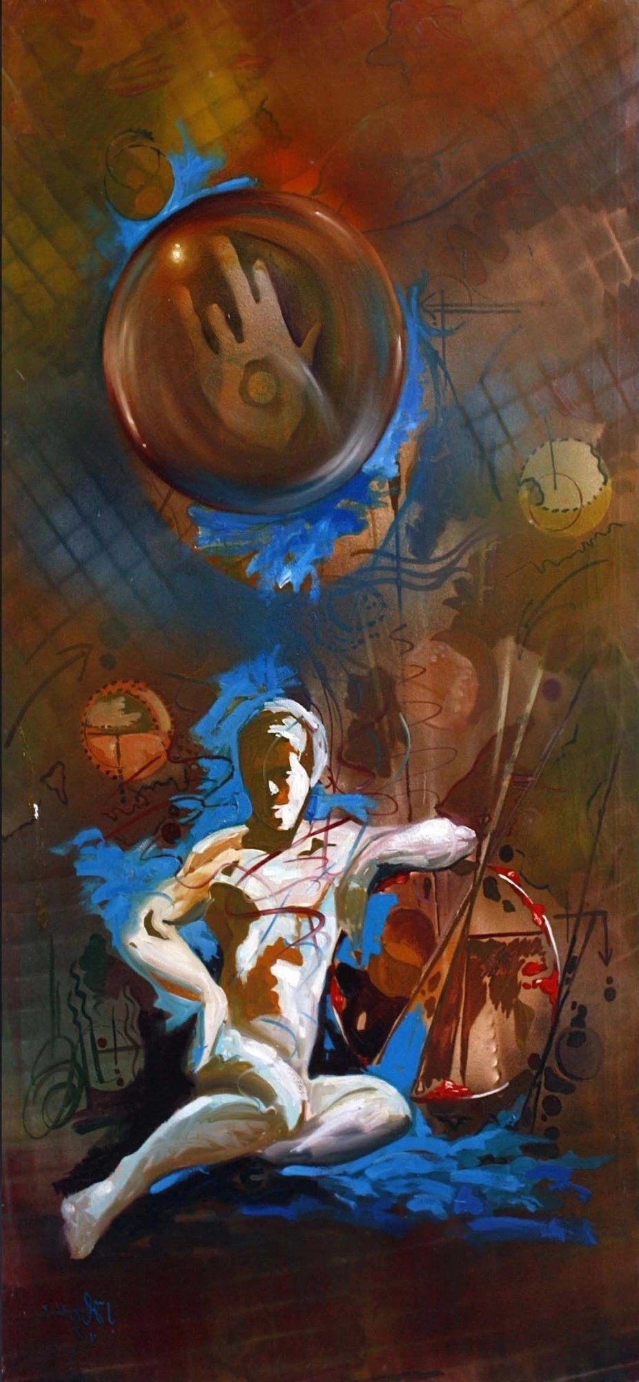 Sessiz Konser Yağlı Boya Tablosu