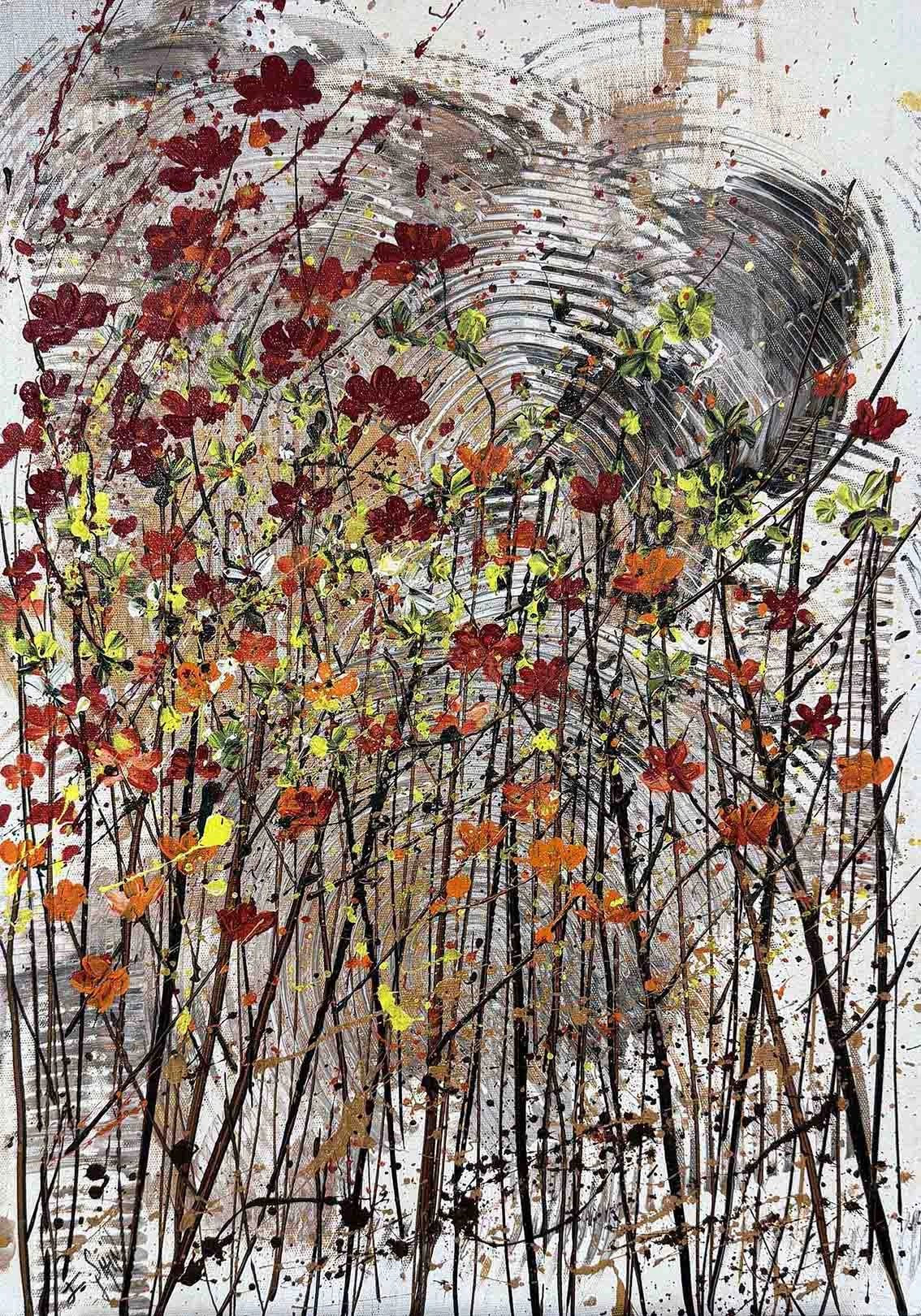 Sessiz Notalar Yağlı Boya Tablosu