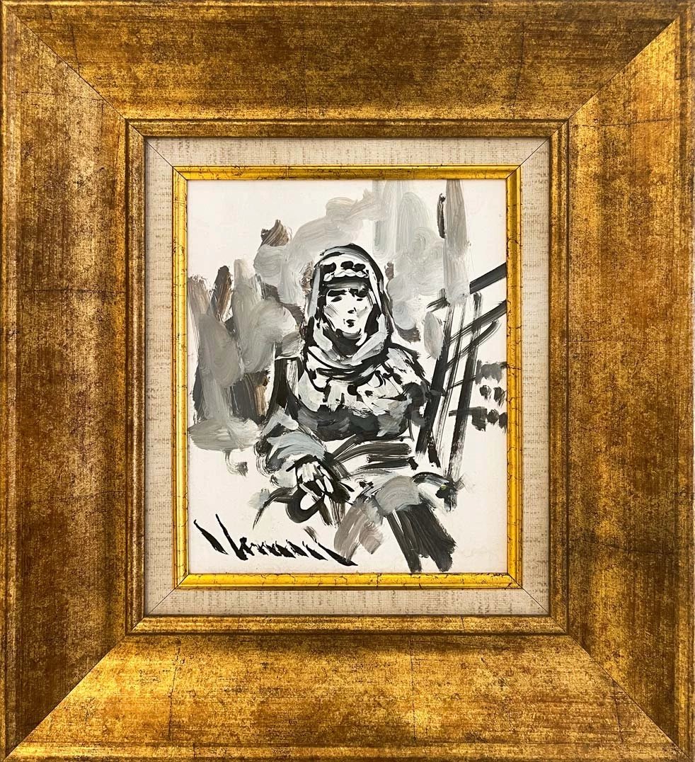 Sonsuz Bekleyiş Yağlı Boya Tablosu