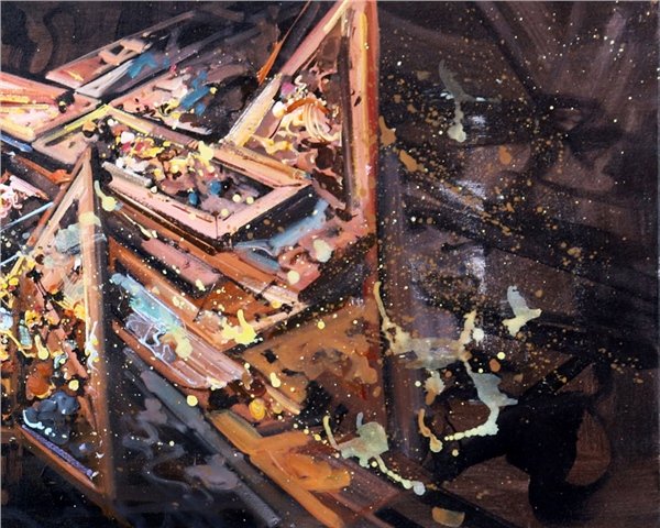 Zamanın İzleri Yağlı Boya Tablosu