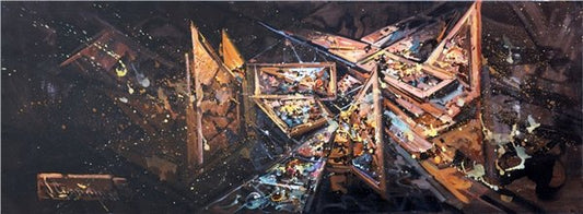 Zamanın İzleri Yağlı Boya Tablosu