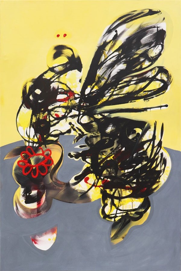 Arıların İzleri Yağlı Boya Tablosu