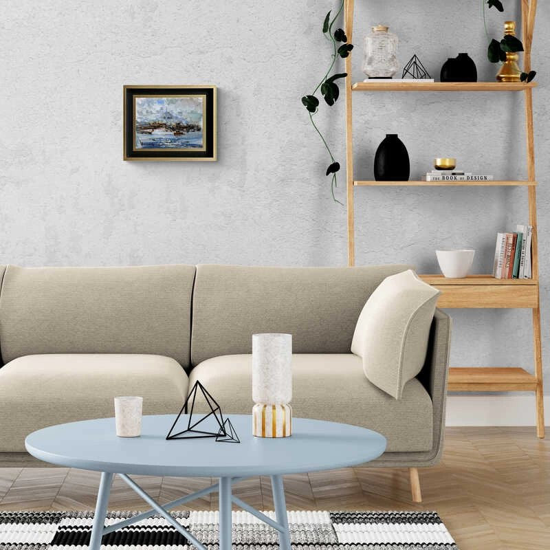 Teknelerin Gölgesinde Zaman Yağlı Boya Tablosu