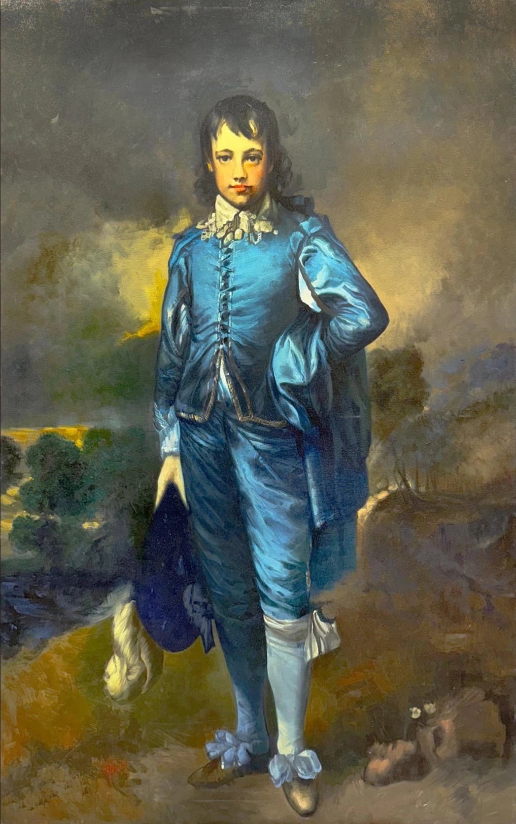 The Blue Boy Yağlı Boya Tablosu