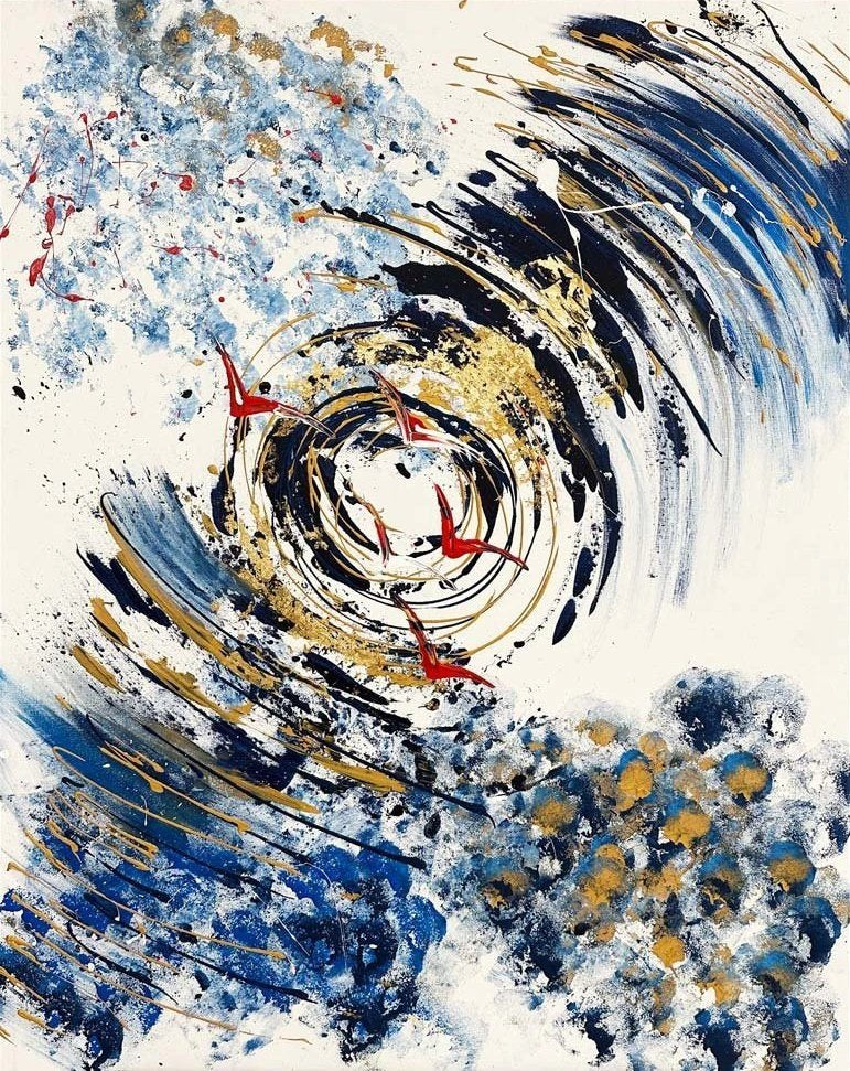 Uçuşun Ötesi Yağlı Boya Tablosu