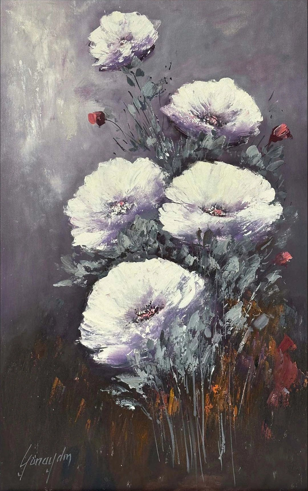 Unutulmuş Bahar Yağlı Boya Tablosu