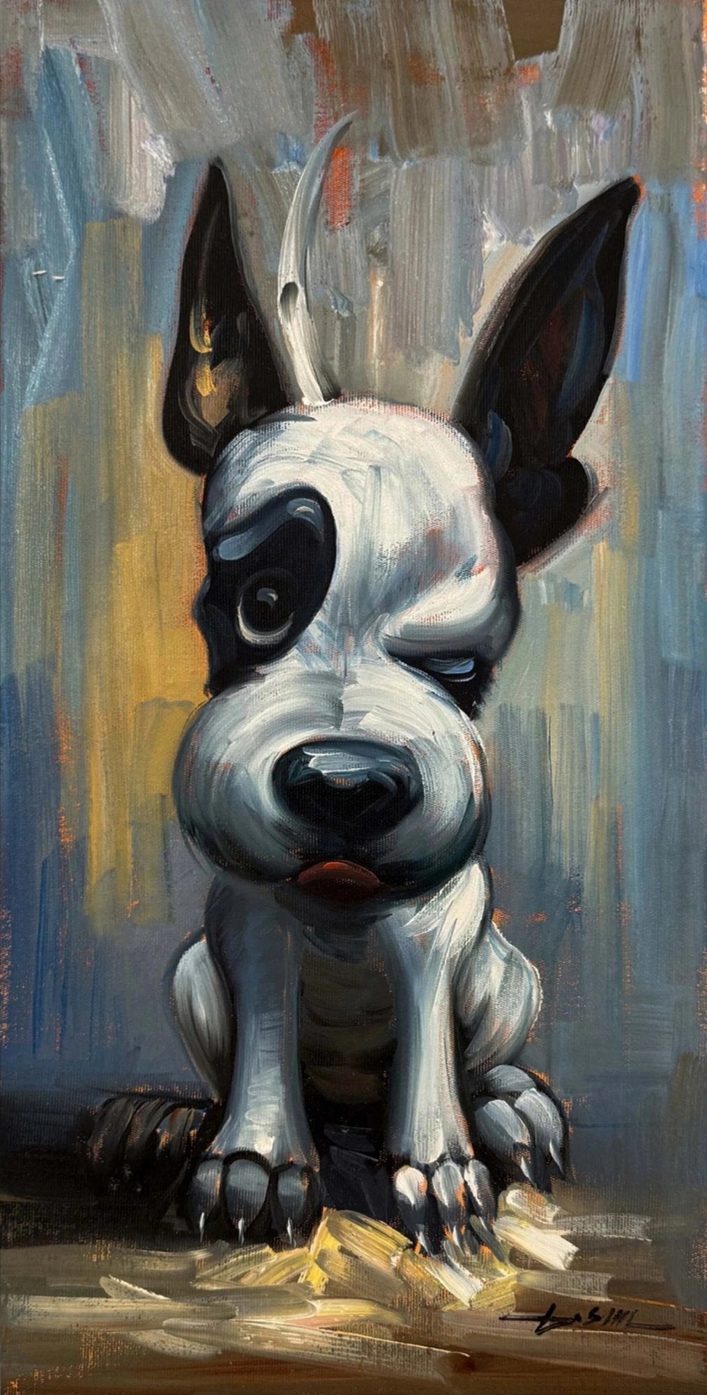 Yaramaz Dost Yağlı Boya Tablosu