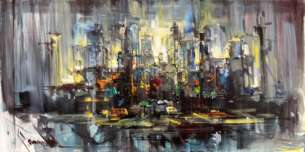 Zamana Karışan Yağlı Boya Tablosu