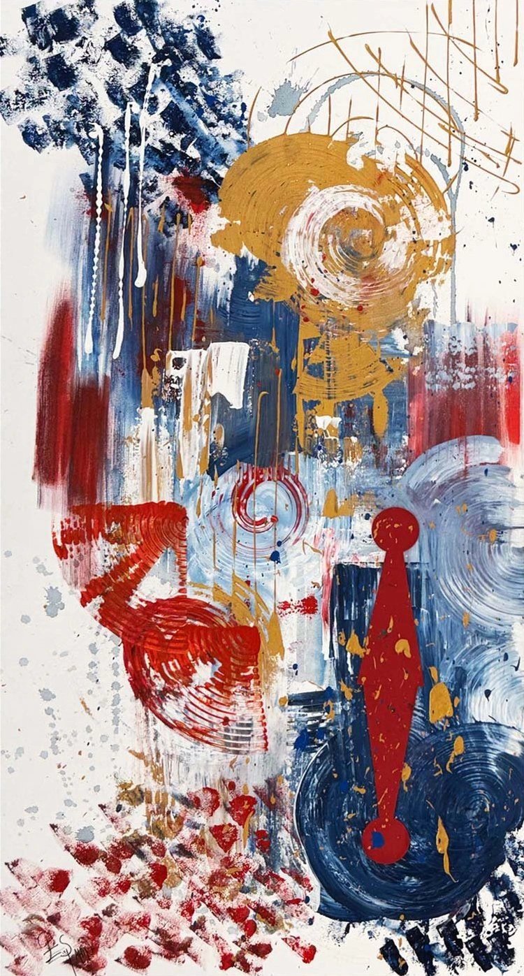 Zamanın Çözülüşü Yağlı Boya Tablosu