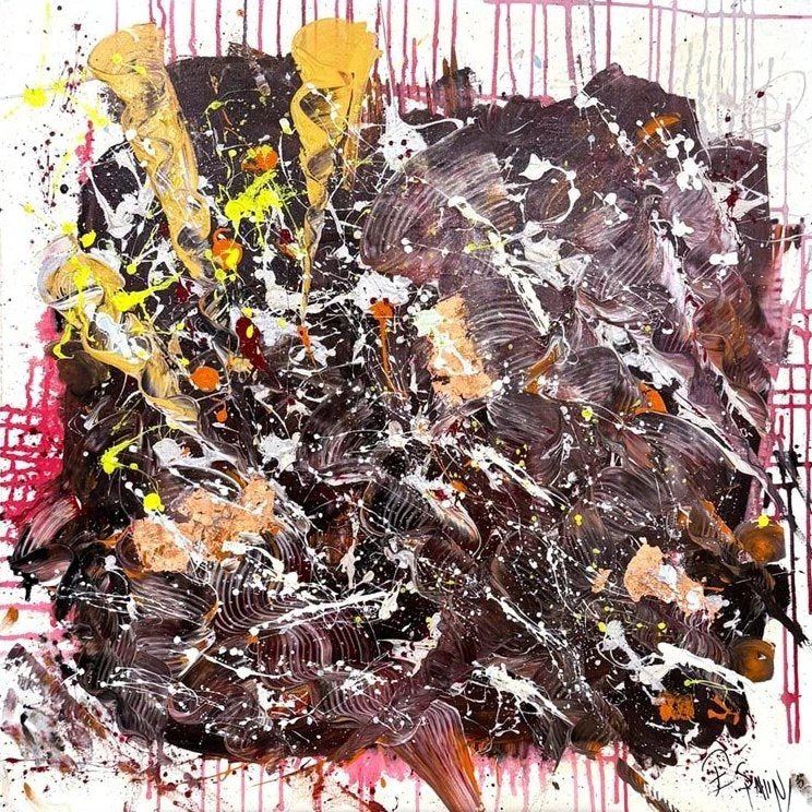 Zamanın Dalgası Yağlı Boya Tablosu