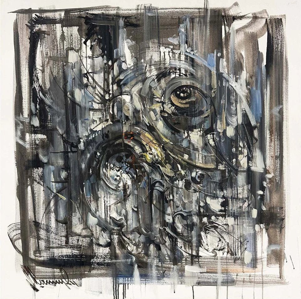 Zamansız Bir An Yağlı Boya Tablosu