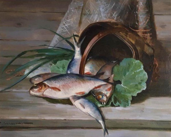 Ziyafet Öncesi Yağlı Boya Tablosu