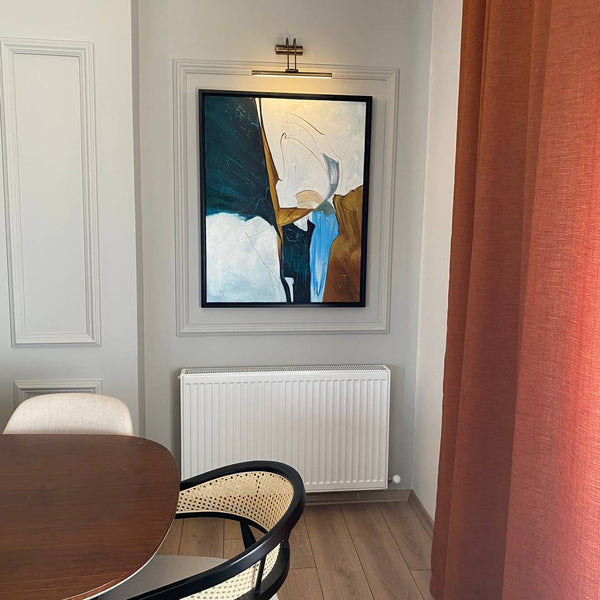 Simurg dekor tablo müşterimizin evinde dekorasyon örneği