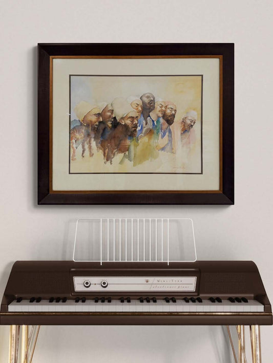 Zikir Nefesi Yağlı Boya Tablosu