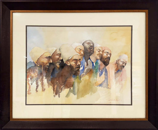 Zikir Nefesi Yağlı Boya Tablosu