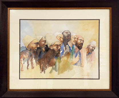 Zikir Nefesi Yağlı Boya Tablosu