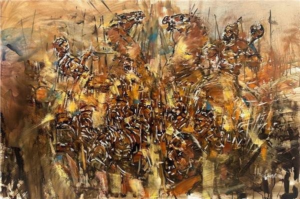 1396 Niğbolu Yağlı Boya Tablosu