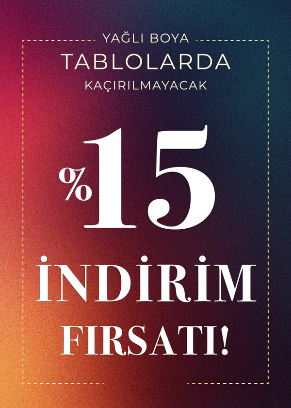 yüzde 15 indirim