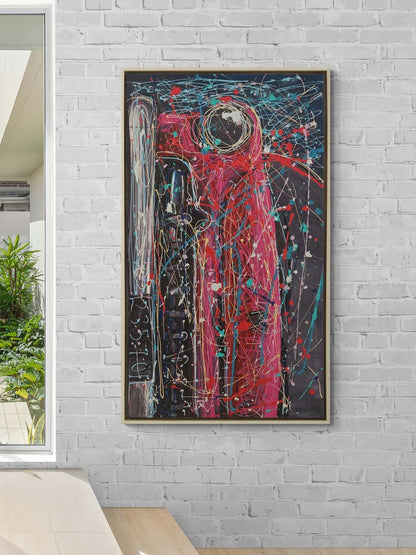 Formların Arasında Yağlı Boya Tablosu