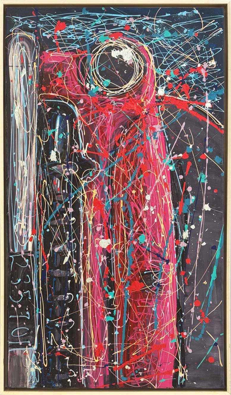 Formların Arasında Yağlı Boya Tablosu