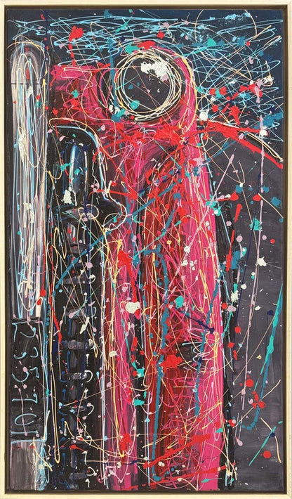 Formların Arasında Yağlı Boya Tablosu