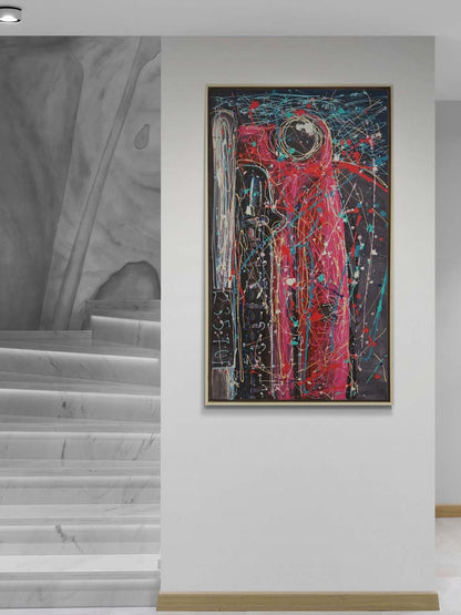 Formların Arasında Yağlı Boya Tablosu