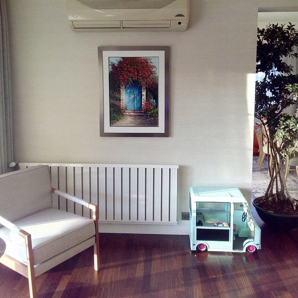 Simurg dekor tablo müşterimizin evinde dekorasyon örneği