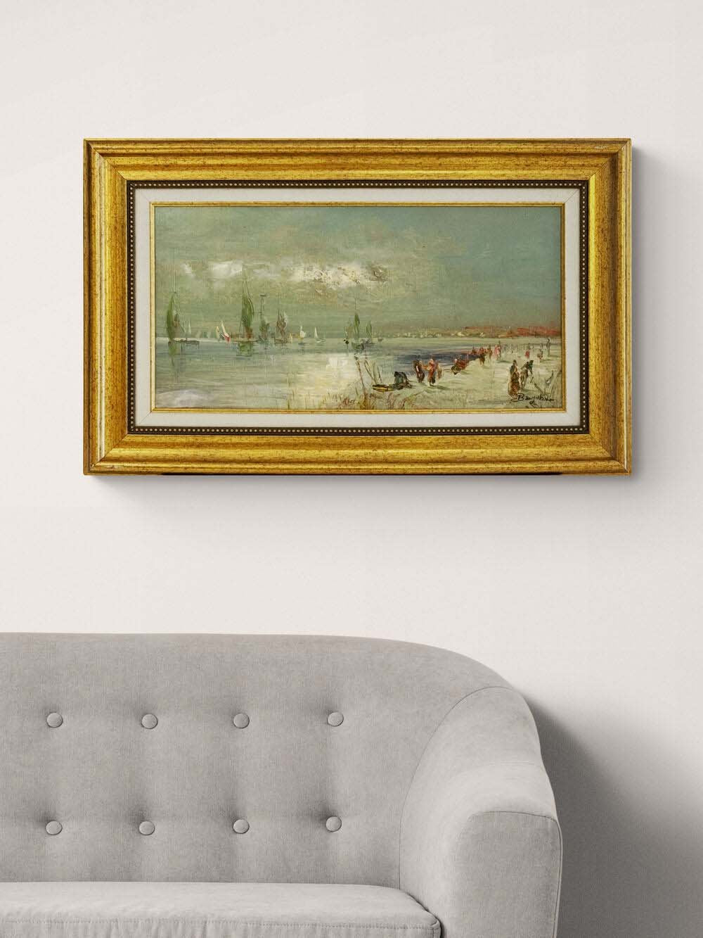 Denizden Gelen Hatıra Yağlı Boya Tablosu