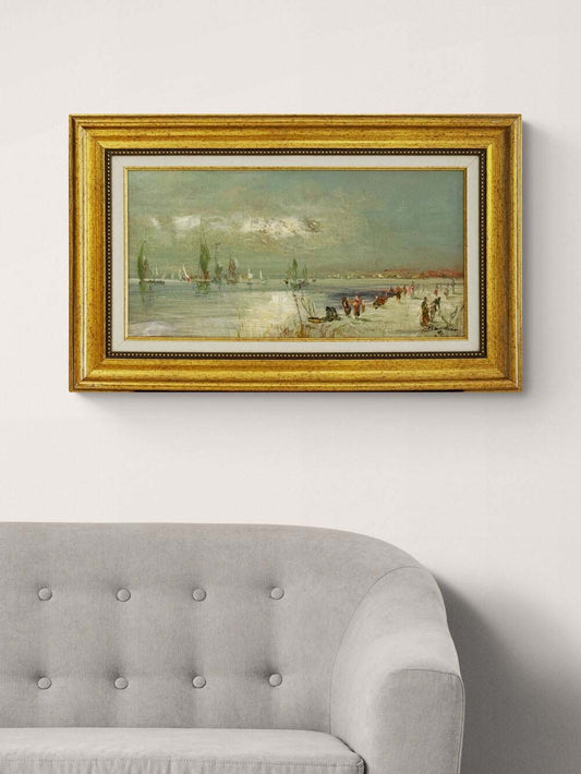 Denizden Gelen Hatıra Yağlı Boya Tablosu